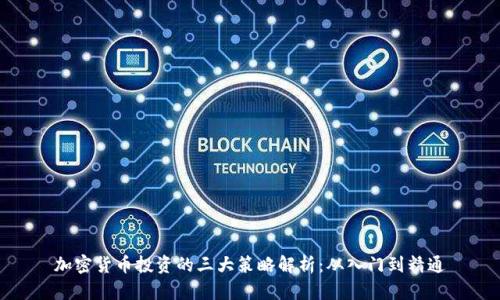 加密货币投资的三大策略解析：从入门到精通